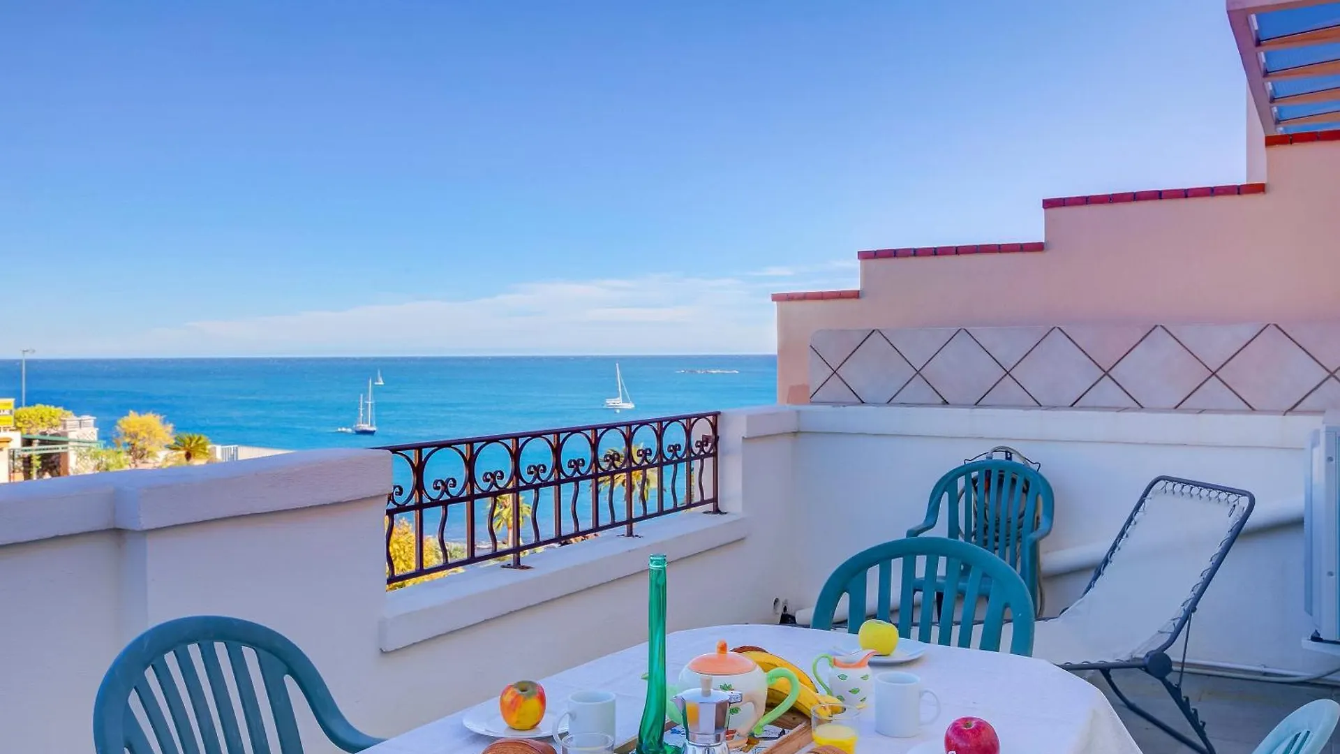 Le 44 Antibes - Sea & Mountain View - Happy Rentals France